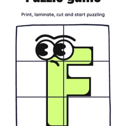 Printable Puzzle Worksheet For Kindergarten
