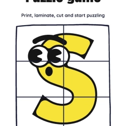 Printable Puzzle Worksheet For Toddlers