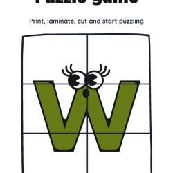 Printable Puzzle Worksheet Preschool
