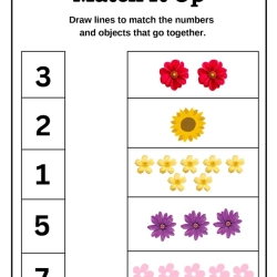 Free Match It Up Worksheet Printables