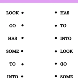 Match The Same Sight Words For 1st Grade Worksheet