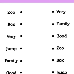 Match The Same Sight Words For 5th Grade Worksheet