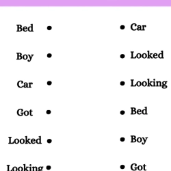 Match The Same Sight Words For Grade 5 Worksheet