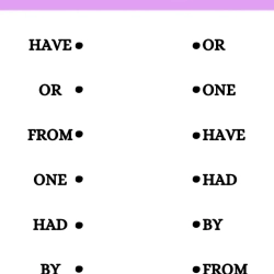 Match The Same Sight Words Free Download Worksheet