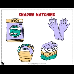 Shadow Matching Worksheet For Grade 4
