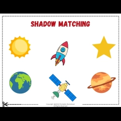 Shadow Matching Worksheet Free Downloads