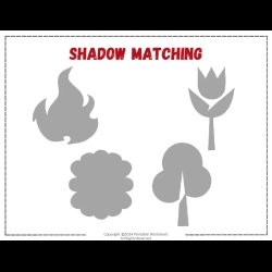 Shadow Matching Worksheet Free Printables