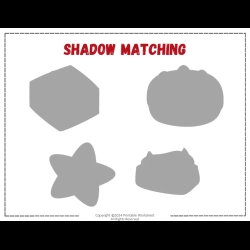Shadow Matching Worksheet Grade 4 Printables