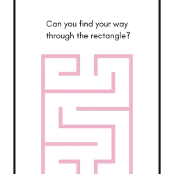 Maze Worksheet 077