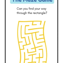 Maze Worksheet 082
