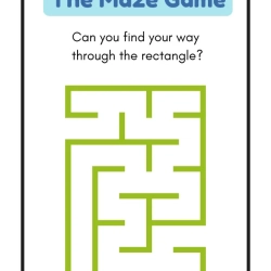 Maze Worksheet 083