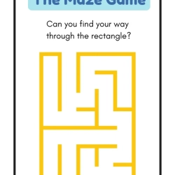 Maze Worksheet 085