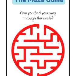 Maze Worksheet 087