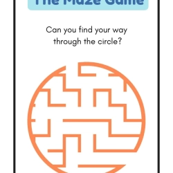 Maze Worksheet 088