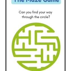 Maze Worksheet 089