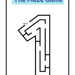 Maze Worksheet 091