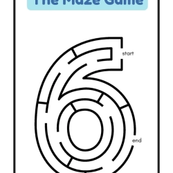 Maze Worksheet 096