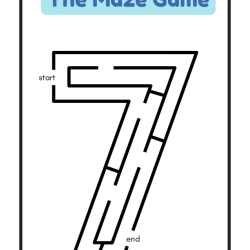 Maze Worksheet 097