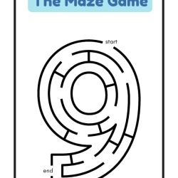 Maze Worksheet 099