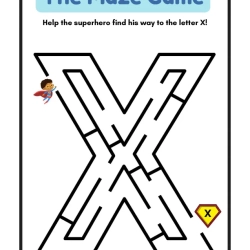 Maze Worksheet Easy