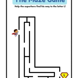 Maze Worksheet For 2nd Grade