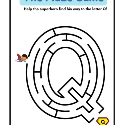 Maze Worksheet For Grade 4