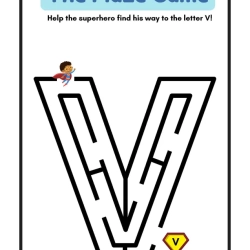 Maze Worksheet For Toddlers