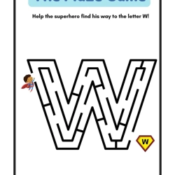 Maze Worksheet Fun