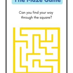 Maze Worksheet Grade 1 Free Printables