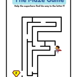 Maze Worksheet Pdf File