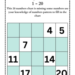 Missing Number Worksheet For Kindergarten