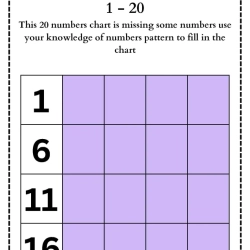 Missing Number Worksheet Worksheets