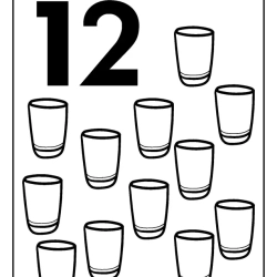 Count And Color Worksheet For 2nd Grade