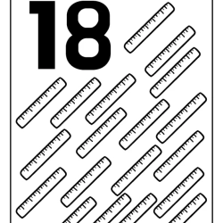 Count And Color Worksheet For 5th Grade