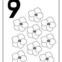 Count And Color Worksheet For Kindergarten