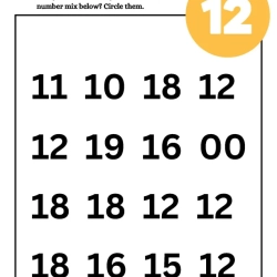 Find Number Scramble Worksheet For 2nd Grade
