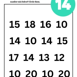 Find Number Scramble Worksheet For 3rd Grade