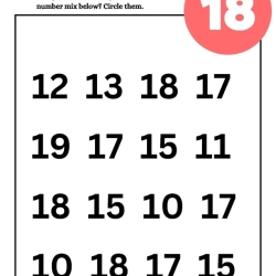 Find Number Scramble Worksheet For 5th Grade