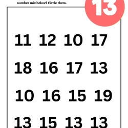 Find Number Scramble Worksheet For Grade 2