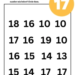 Find Number Scramble Worksheet For Grade 4