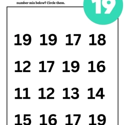 Find Number Scramble Worksheet For Grade 5
