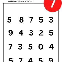 Find Number Scramble Worksheet Worksheets