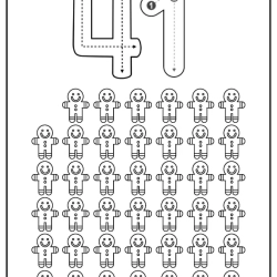 Free Printable Tracing Number Worksheet 081