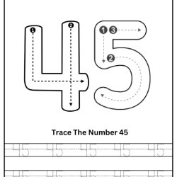 Free Printable Tracing Number Worksheet 090