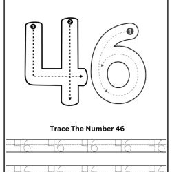 Free Printable Tracing Number Worksheet 092