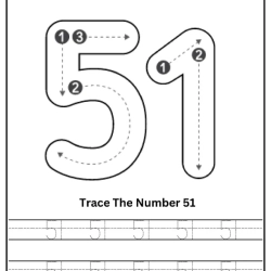 Free Printable Tracing Number Worksheet 102