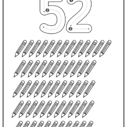 Free Printable Tracing Number Worksheet 103