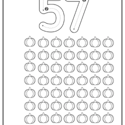 Free Printable Tracing Number Worksheet 113