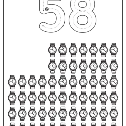 Free Printable Tracing Number Worksheet 115