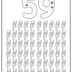 Free Printable Tracing Number Worksheet 117
